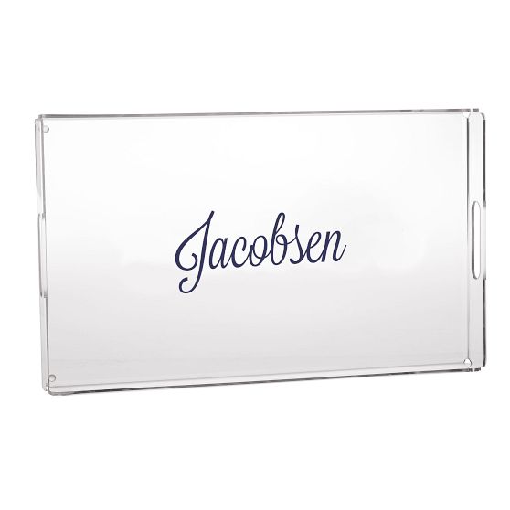 Printed Acrylic Serving Tray, Large