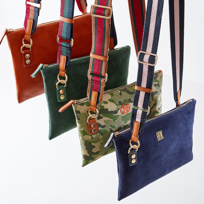 Essential Leather Zipper Crossbody | Mark and Graham Essential Leather Zipper Crossbody | Mark and Graham