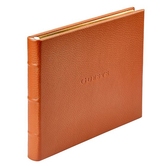 Leather Guest Book