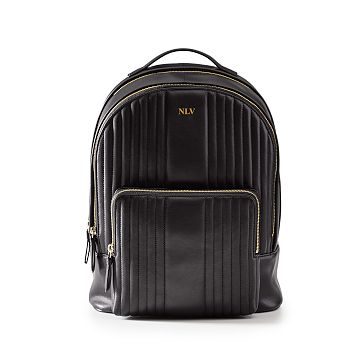 Quilted Leather Backpack