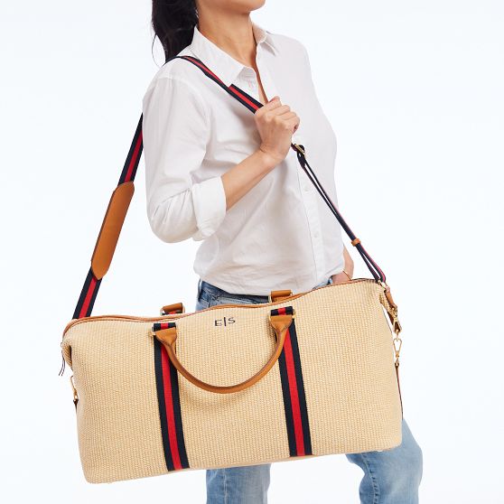 Raffia Twill Weekender