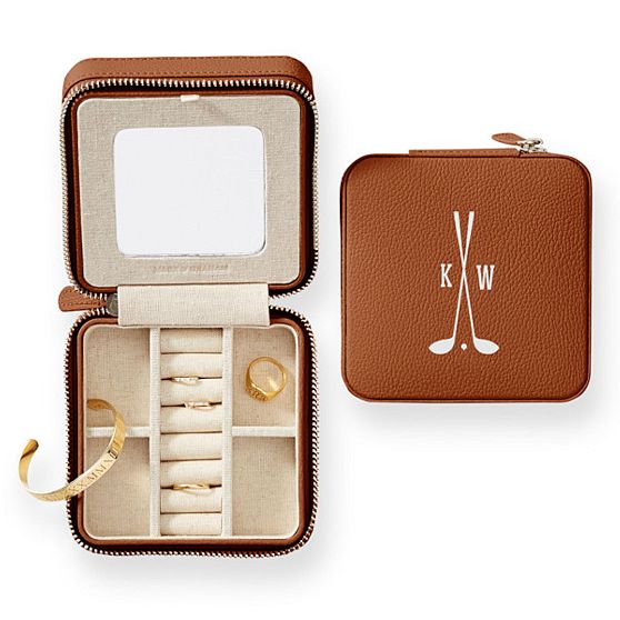 Small Travel Jewelry Case