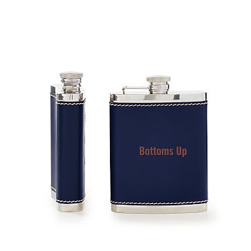 Leather Wrapped Flask