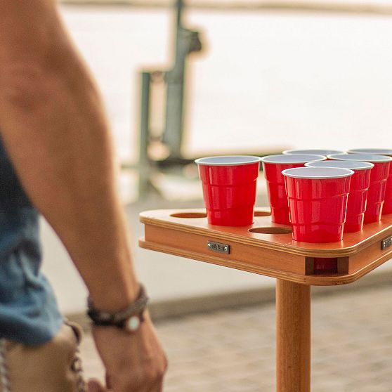 Portable Social Pong Game Set