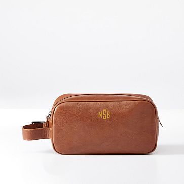 Carson Leather Travel Pouch