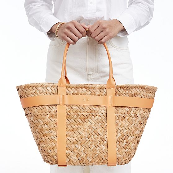 Baja Palm Leaf Tote