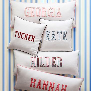 Bespoke Embroidered Pillow