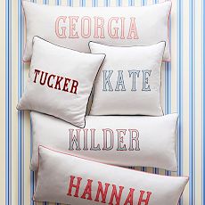 Bespoke Embroidered Pillow