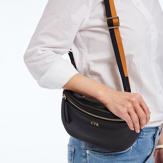 Leather Crossbody Sling Bag