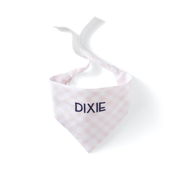Gingham Dog Bandana, Set of 2