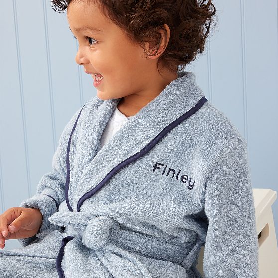 Kids Scalloped Bath Robe