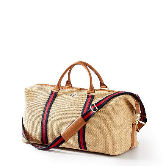 Raffia Twill Weekender