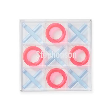 Acrylic Neon Tic Tac Toe Game Set