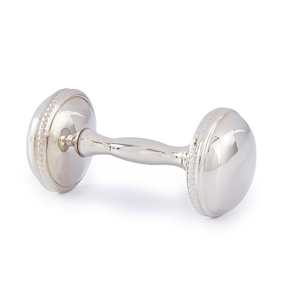 Silver Baby Rattle