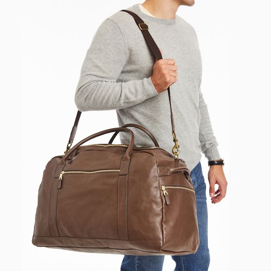 Harvey Leather Weekender