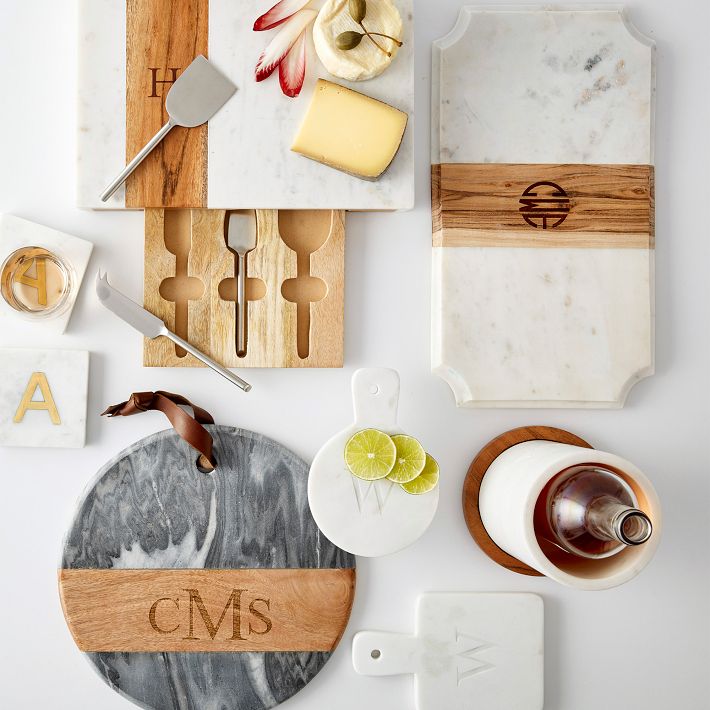 Wood and Marble Ultimate Cheese Set | Mark and Graham