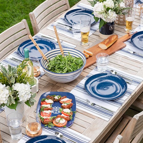 French Stripe Placemats, Set of 4