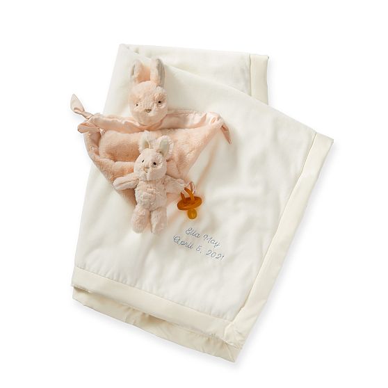 Pottery Barn Kids Bunny Snuggle Baby Gift Set