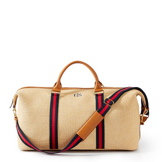 Raffia Twill Weekender