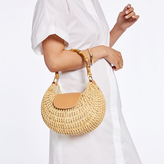 Bamboo Wicker Handbag