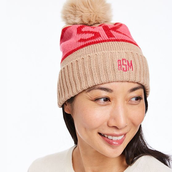 Faux Fur Pom Pom Hat