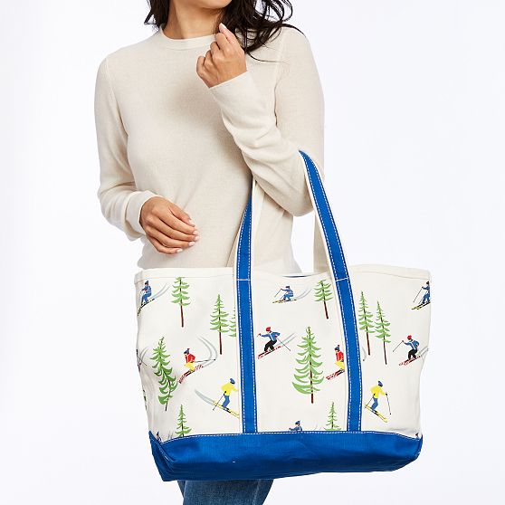 Winter Canvas Tote Bag