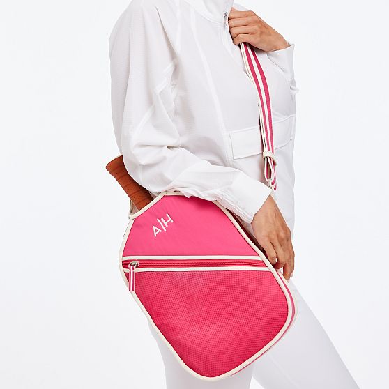 Sporty Stripe Pickleball Crossbody Bag