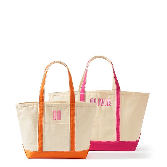 Canvas Zip-Top Tote