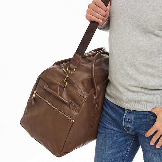 Harvey Leather Weekender