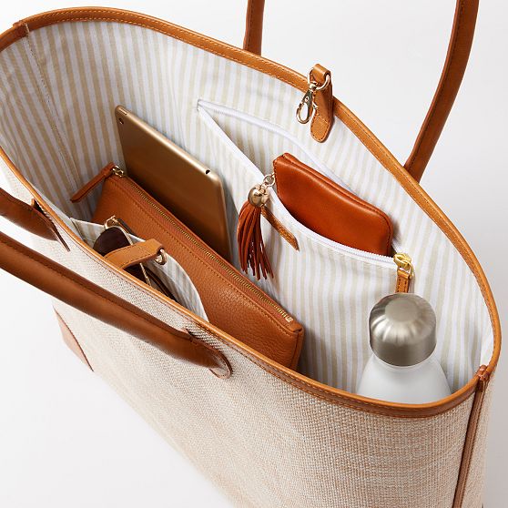 Montauk Raffia Tote