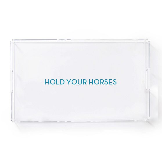 Printed Acrylic Serving Tray