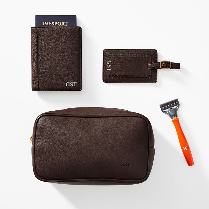 Vegan Leather Travel Pouch