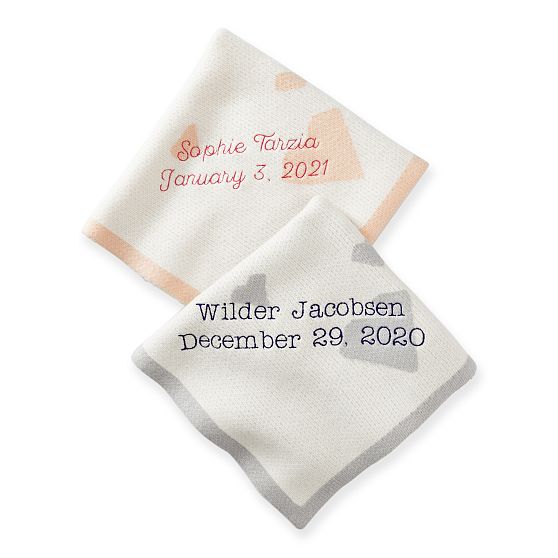 Heart Knit Baby Blanket