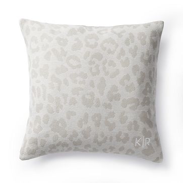 Italian Leopard Print Pillow