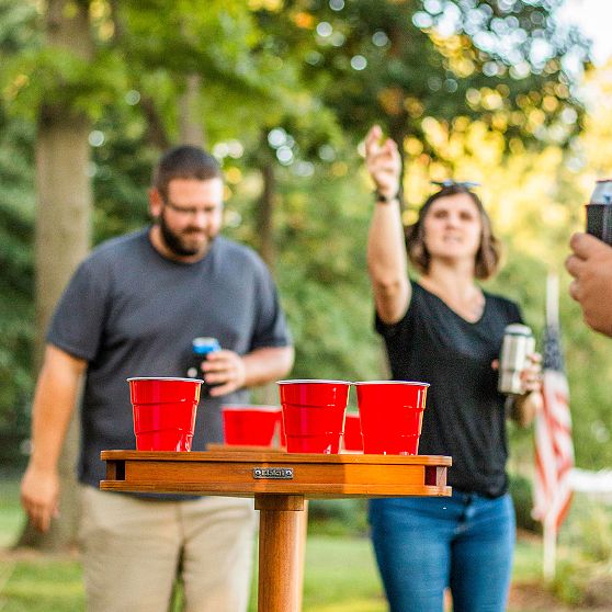 Portable Social Pong Game Set