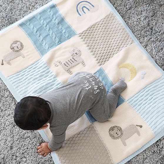 Pottery Barn Kids Heirloom Lion Gift Set