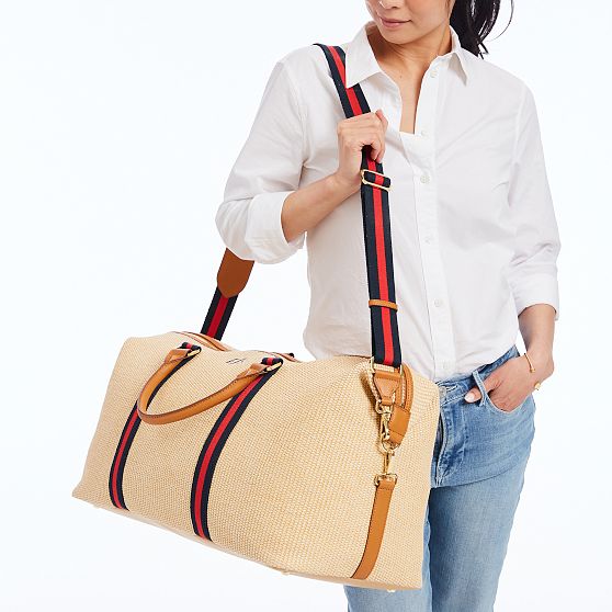 Raffia Twill Weekender