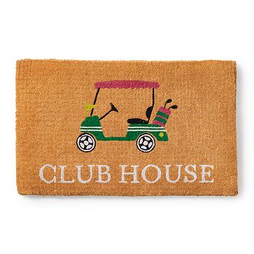 Golf Cart Personalized Doormat