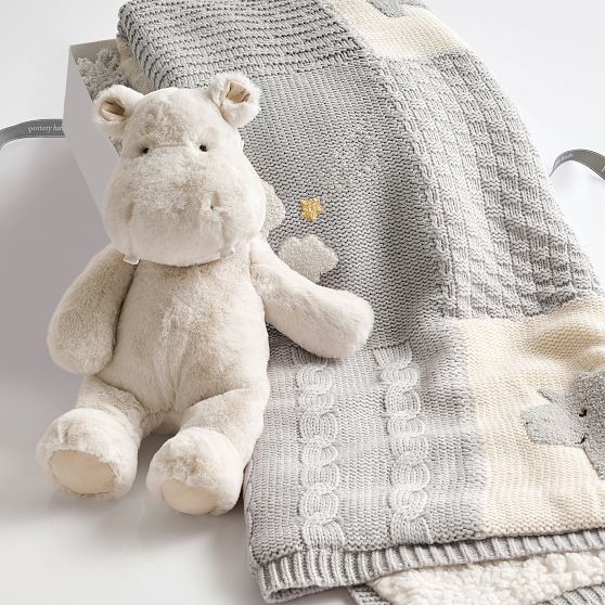 Pottery Barn Kids Heirloom Hippo Gift Set