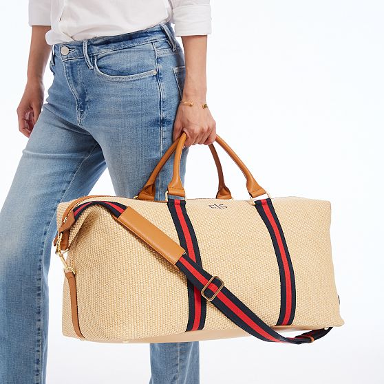 Raffia Twill Weekender