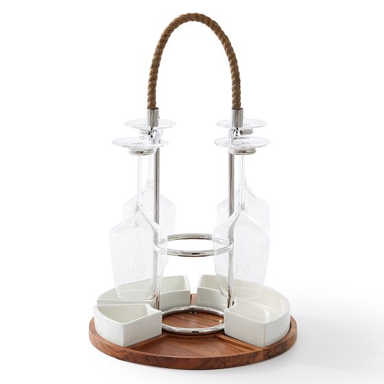 Wine and Appetizer Caddy