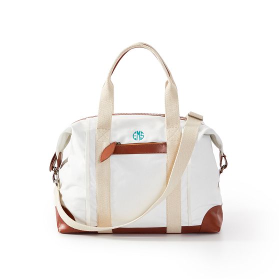 Canvas and Leather Weekender