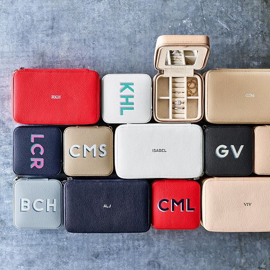 Medium Travel Jewelry Case