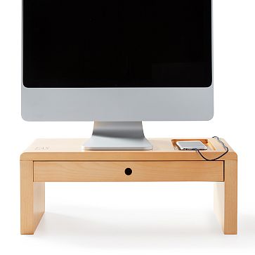 USB Charging Station, Wood