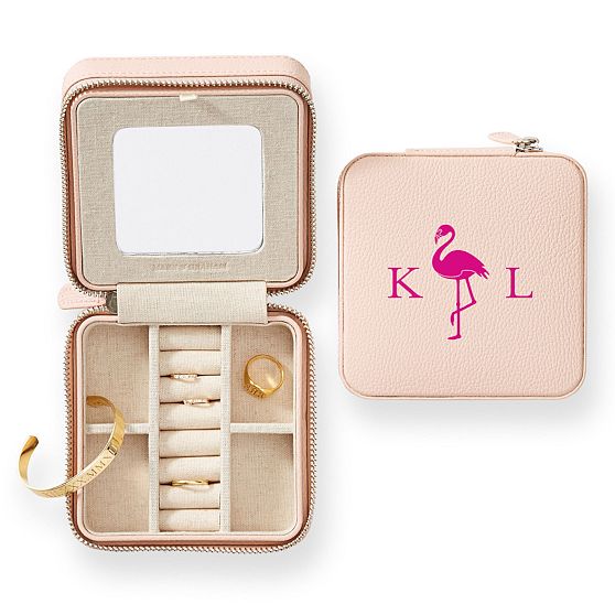 Small Travel Jewelry Case