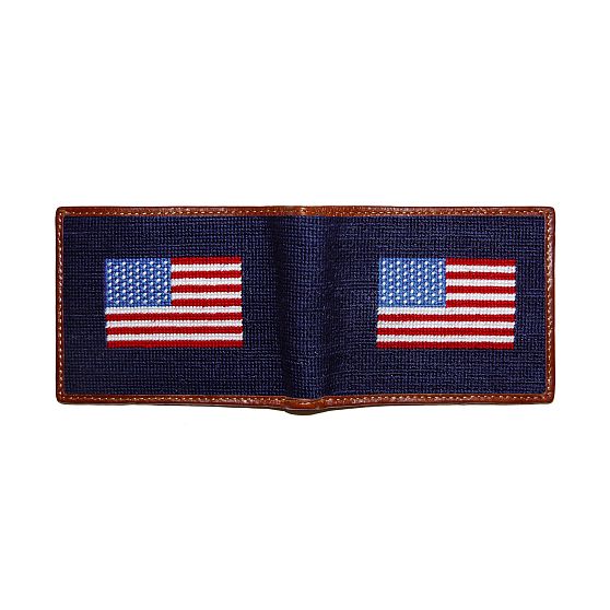 Smathers &amp; Branson Needlepoint Wallet