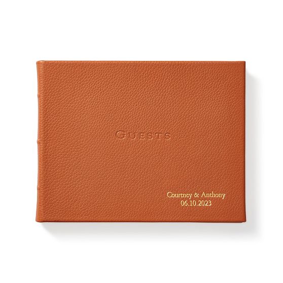 Leather Guest Book