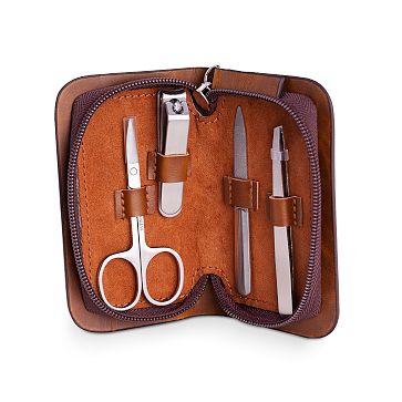 Leather Travel Manicure Set
