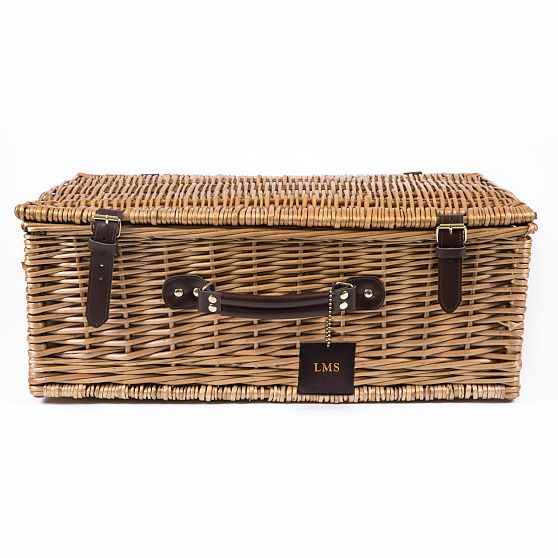 Newbury Picnic Basket, Set for 4