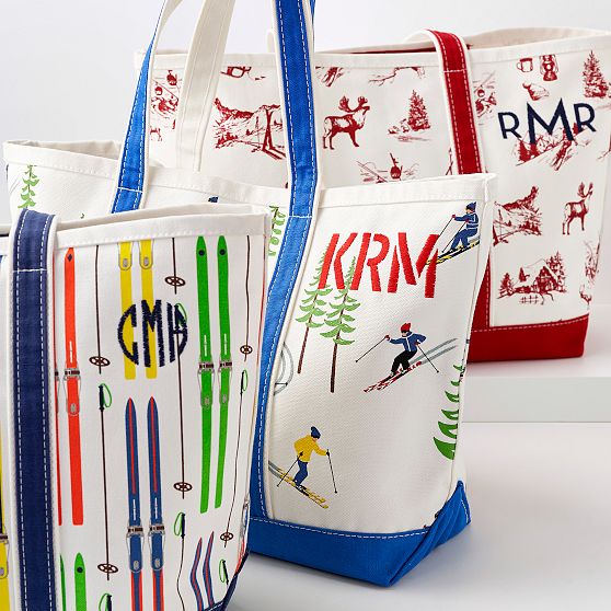 Winter Canvas Tote Bag